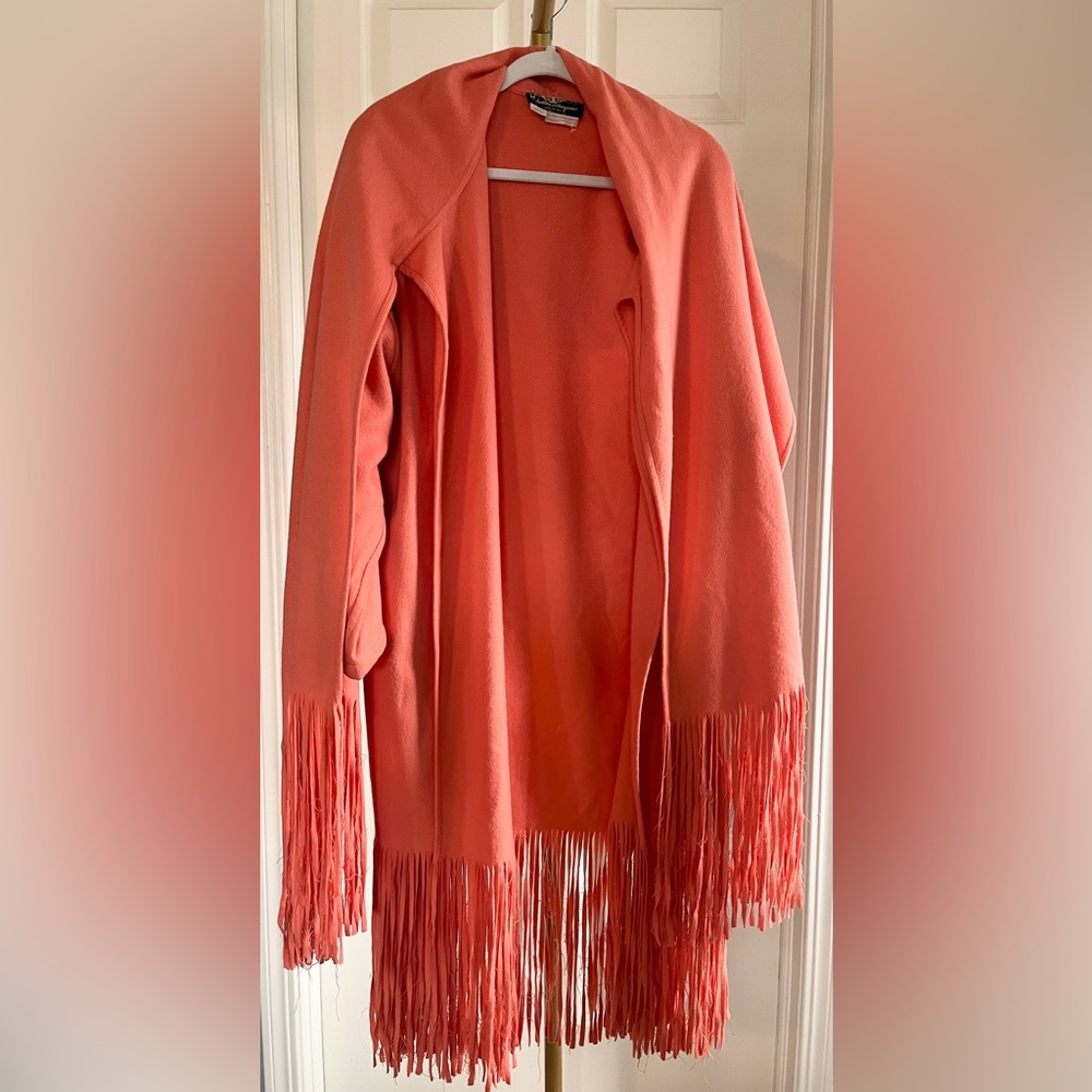 Salvatore Ferragamo shawl sweater jacket